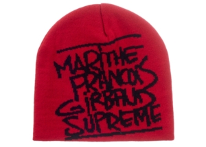 Supreme Marithé + François Girbaud Beanie Rood