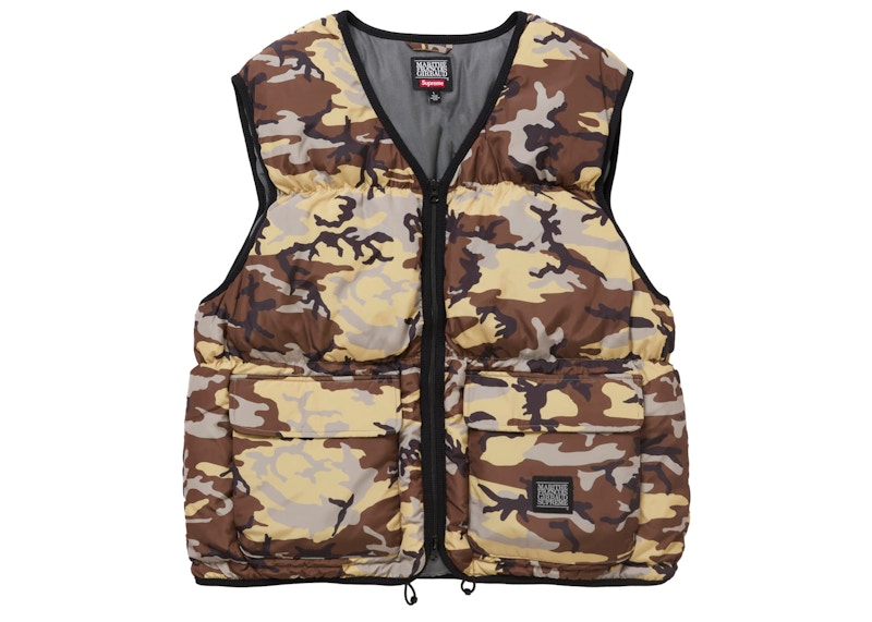 Supreme Marithé + François Girbaud Down Puffer Vest Camo