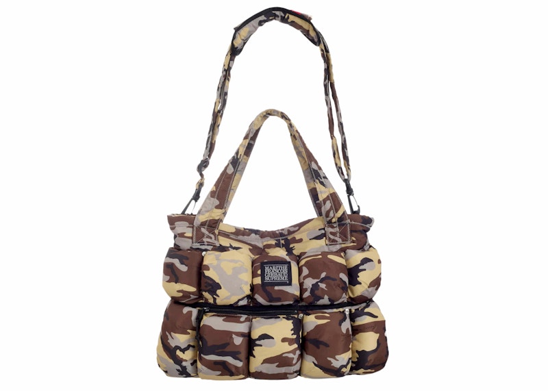 Supreme Marithé + François Girbaud Pokachu Puffer Tote Bag Camo