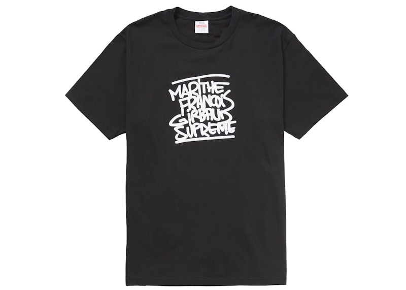Supreme Marithé + François Girbaud Tee Zwart