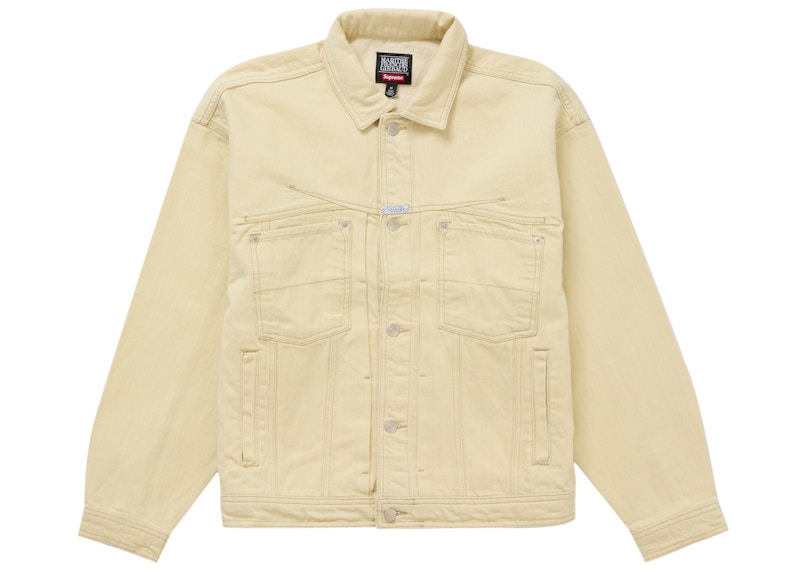 Supreme Marithé + François Girbaud X-Seam Trucker Jacket Creme