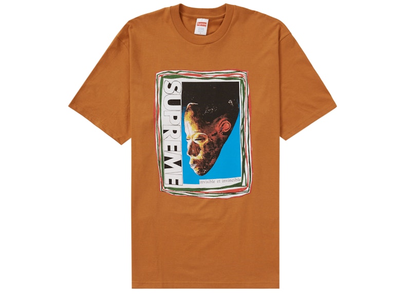 Supreme Mask Tee Burnt Oranje
