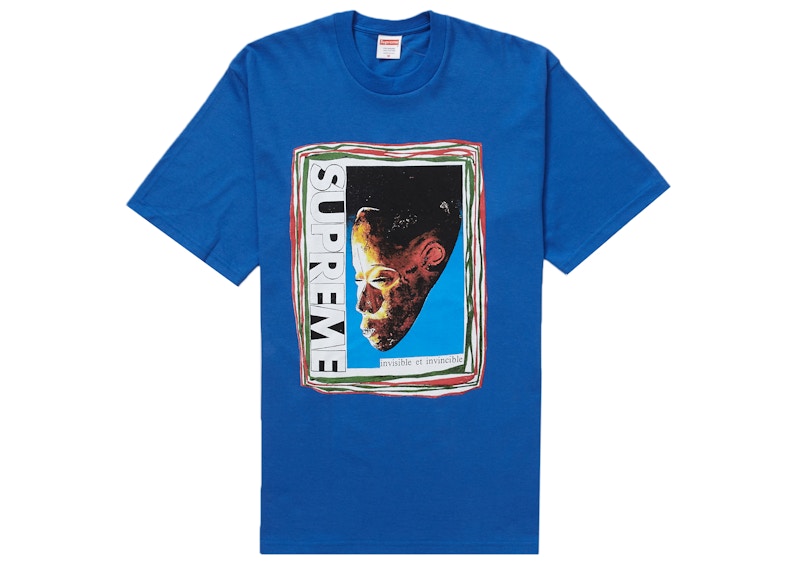 Supreme Mask Tee Royal Blauw