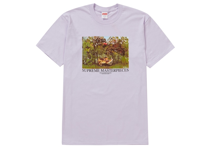 Supreme Masterpieces Tee Light Paars