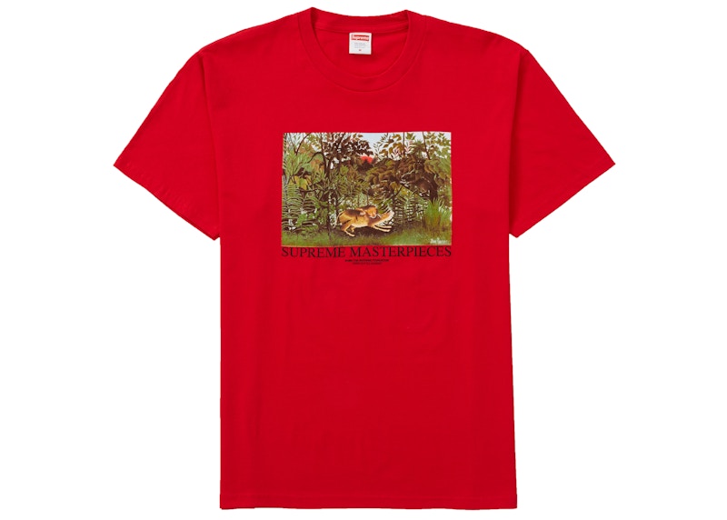 Supreme Masterpieces Tee Rood