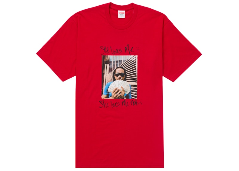 Supreme Max B Tee Rood