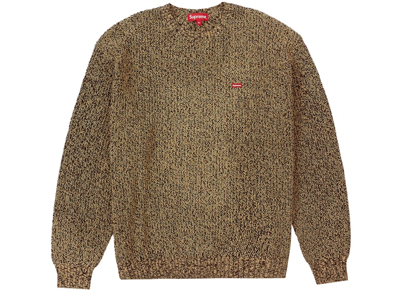 Supreme Mélange Rib Knit Sweater Bruin