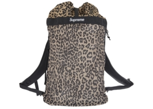 Supreme Mesh Backpack Leopard Print