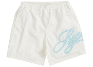Supreme Mesh Script Water Short Wit
