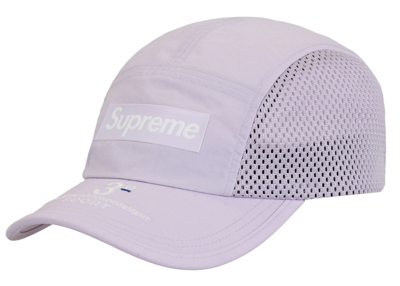 Supreme Mesh Side Panel Camp Cap SS24 Lavender