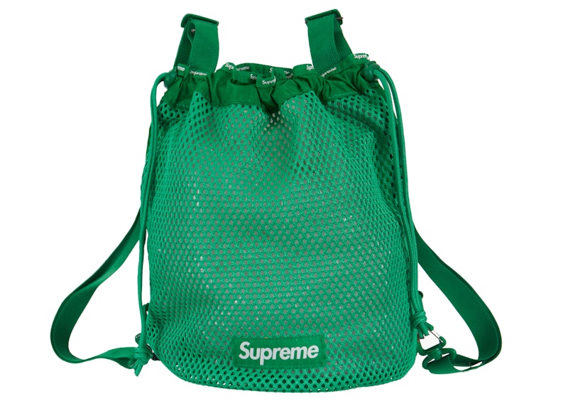 Supreme Mesh Small Backpack Groen