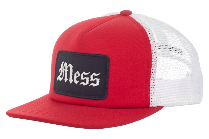 Supreme Mess Mesh Back 5-Panel Rood