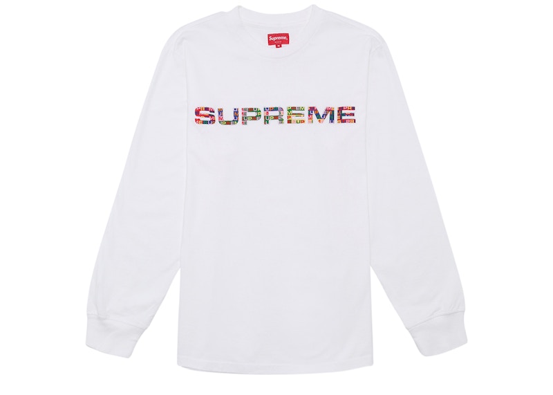 Supreme Meta Logo L/S Top Wit