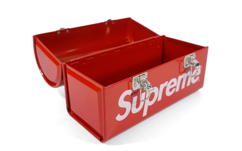 Supreme Metal Lunch Box Rood