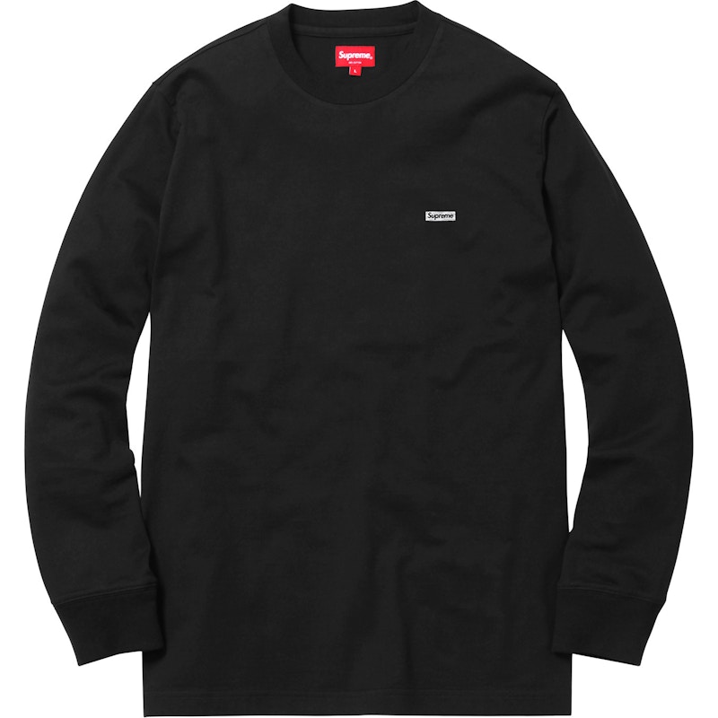 Supreme Metallic Box Logo L/ Tee Zwart