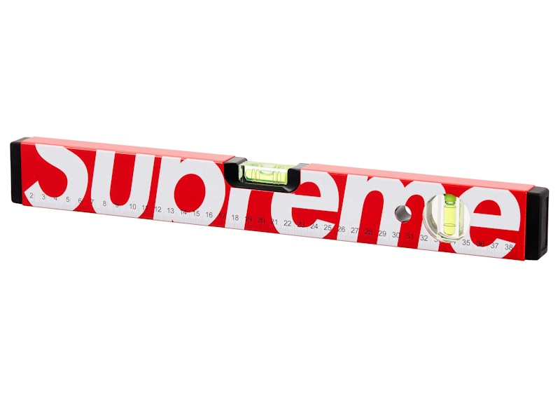 Supreme Meterex Spirit Level Rood