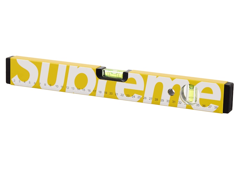 Supreme Meterex Spirit Level Geel