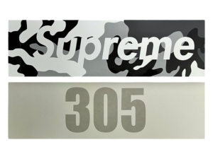 Supreme Miami Box Logo Sticker
