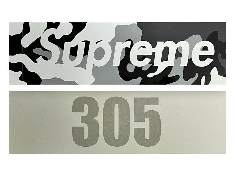 Supreme Miami Box Logo Sticker
