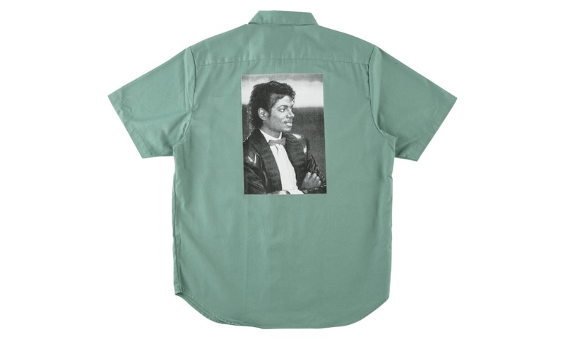 Supreme Michael Jackson SS Work Shirt Work Groen