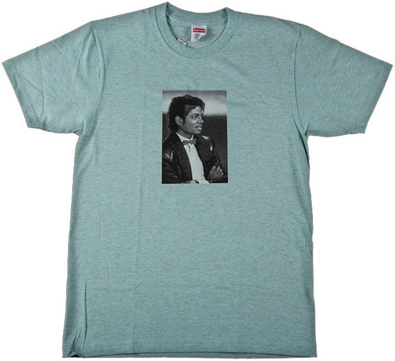 Supreme Michael Jackson Tee Heather Turquoise