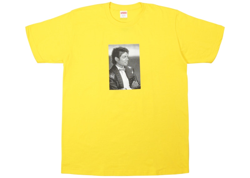 Supreme Michael Jackson Tee Geel