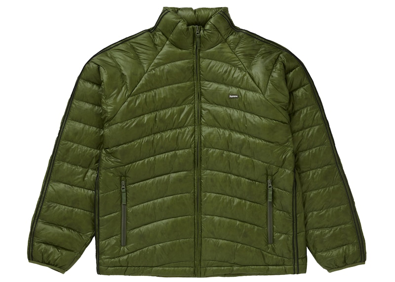 Supreme Micro Down Jacket Olijf