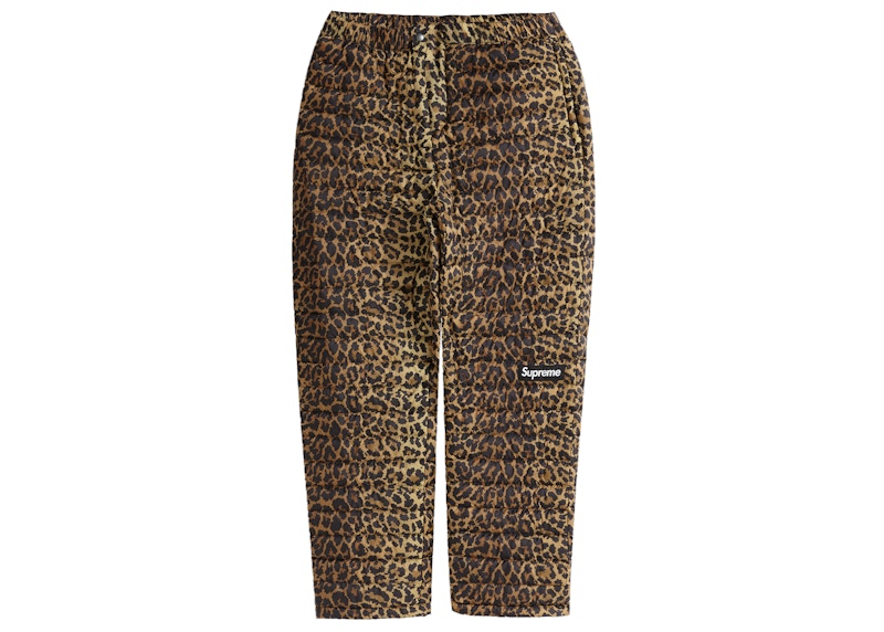Supreme Micro Down Pant Leopard Print