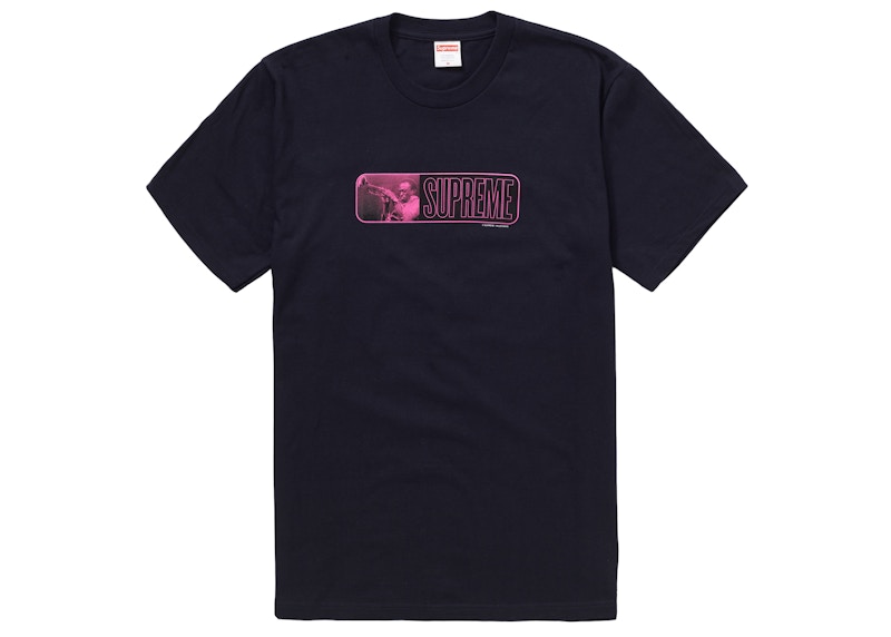 Supreme Miles Davis Tee Blauw