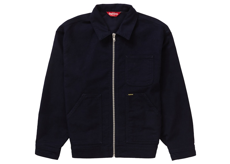 Supreme Moleskin Work Jacket Blauw