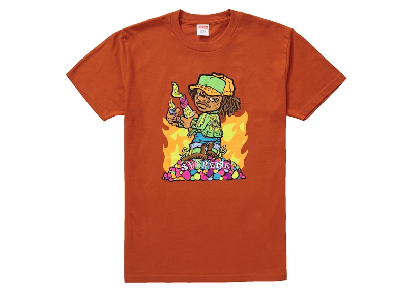 Supreme Molotov Kid Tee Rust