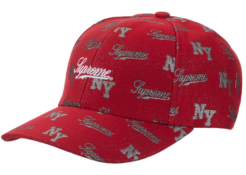 Supreme Monogram 6-Panel Rood