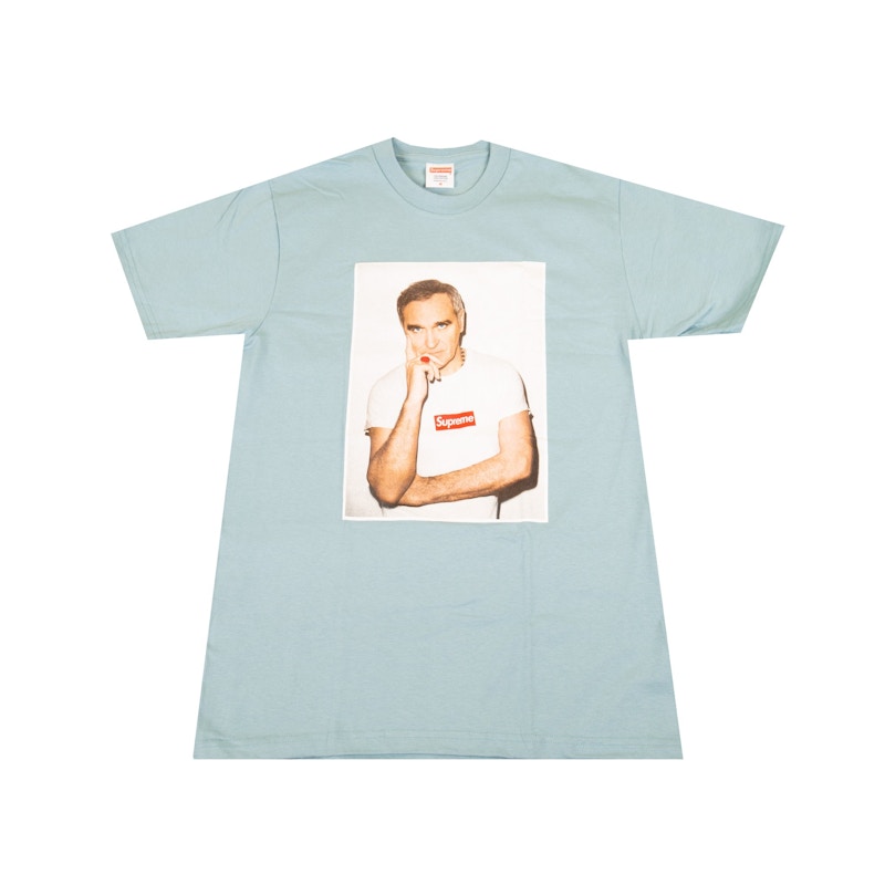 Supreme Morrissey Tee Slate Blauw