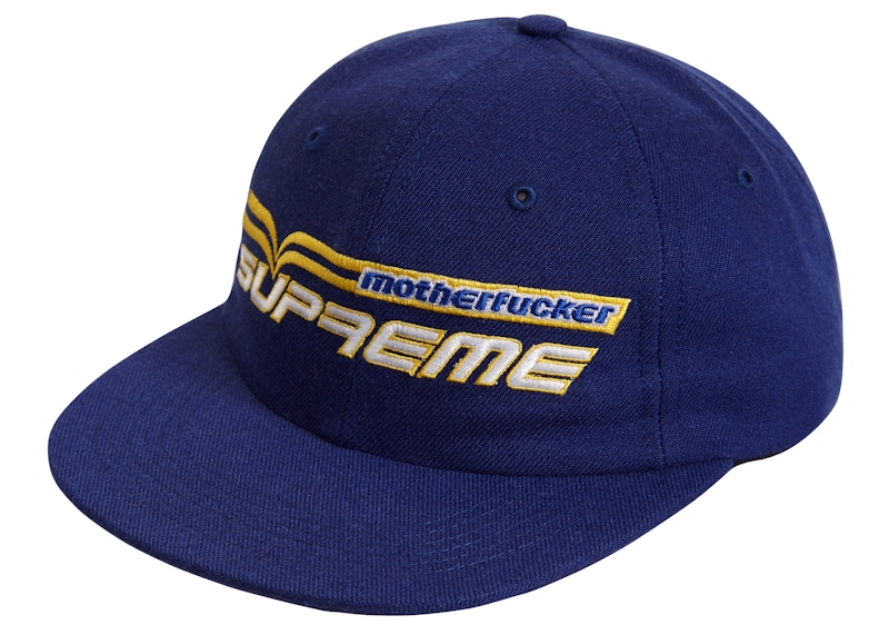 Supreme Motherfucker 6 panel Blauw