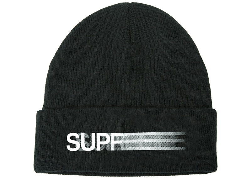 Supreme Motion Logo Beanie Zwart