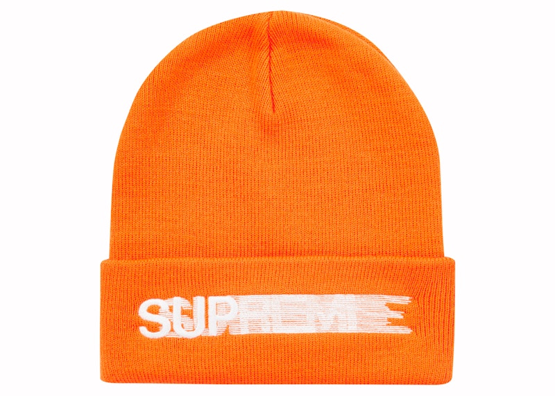 Supreme Motion Logo Beanie Oranje