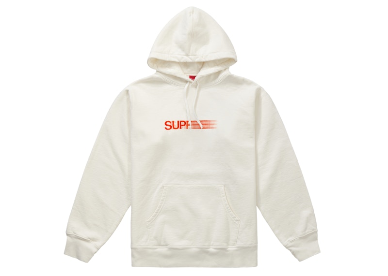 Supreme Motion Logo Hooded Sweatshirt Wit