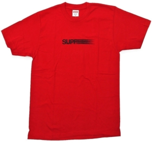Supreme Motion Logo Tee Rood