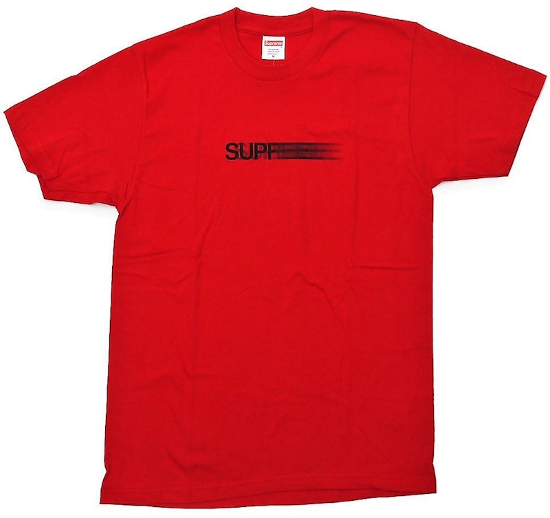 Supreme Motion Logo Tee Rood