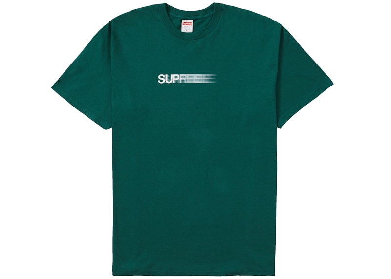 Supreme Motion Logo Tee Dark Groen