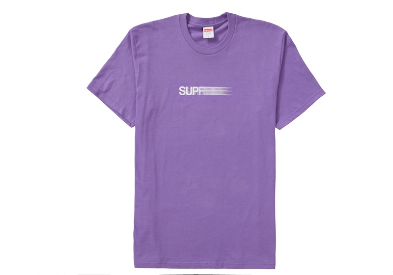 Supreme Motion Logo Tee Paars