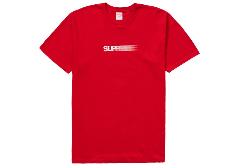 Supreme Motion Logo Tee Rood