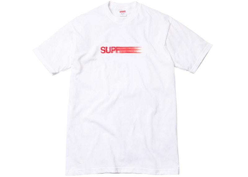 Supreme Motion Logo Tee Wit