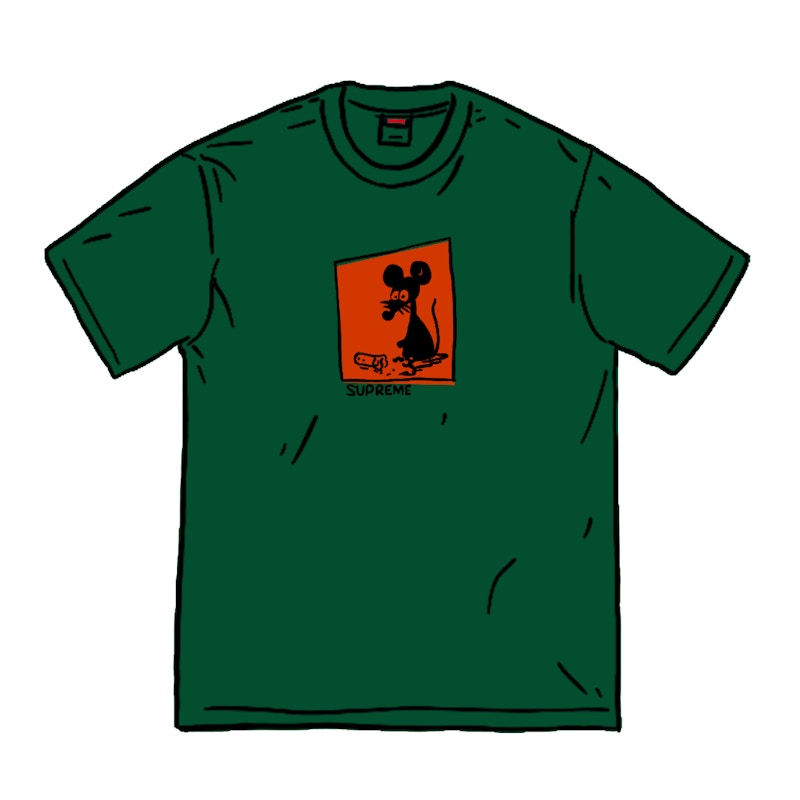 Supreme Mouse Tee Light Pine