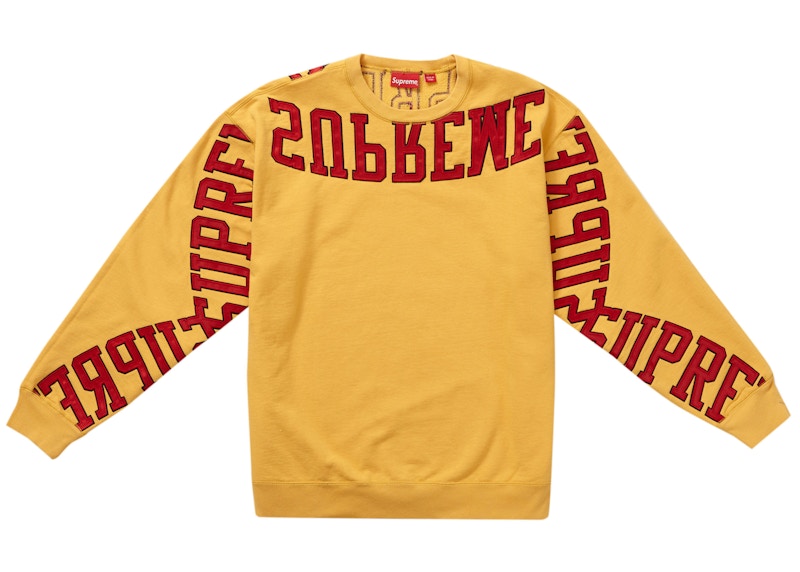 Supreme Multi Arc Crewneck Dusty Goud