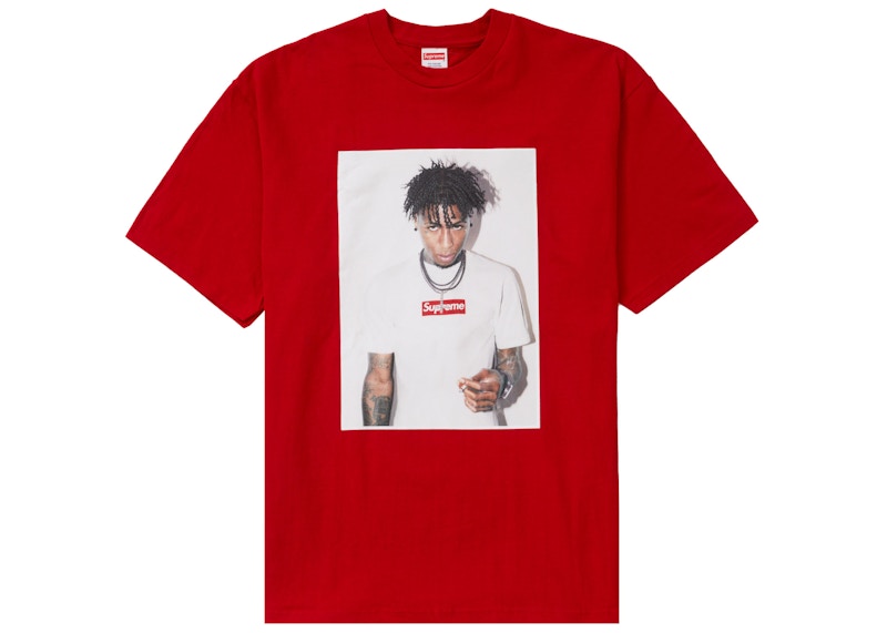 Supreme NBA Youngboy Tee Rood