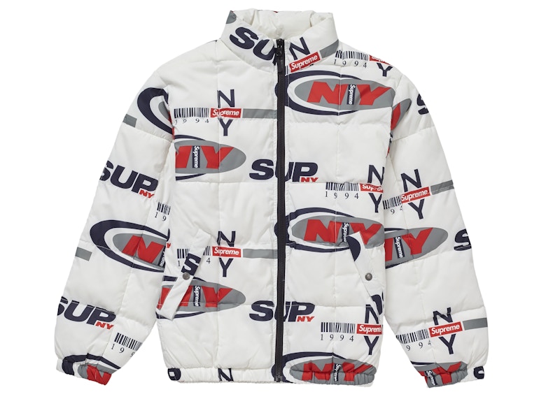 Supreme Supreme NY Reversible Puffy Jacket Wit