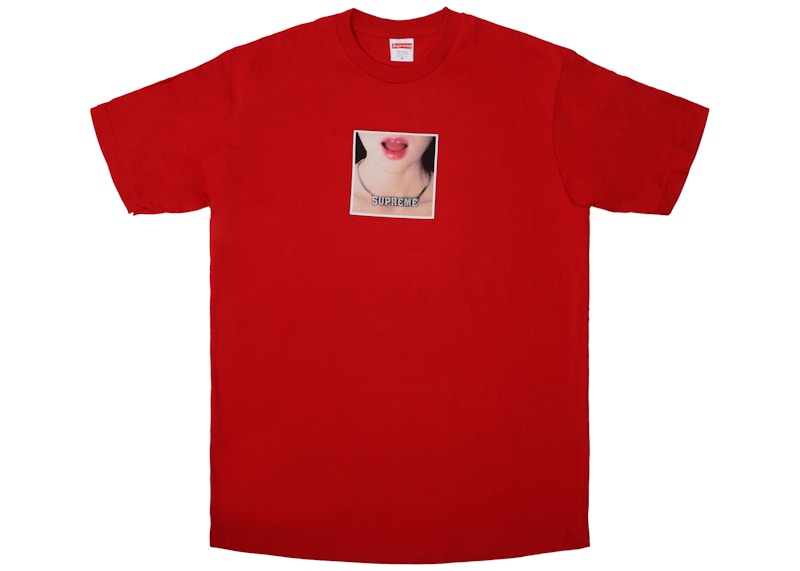 Supreme Necklace Tee Rood