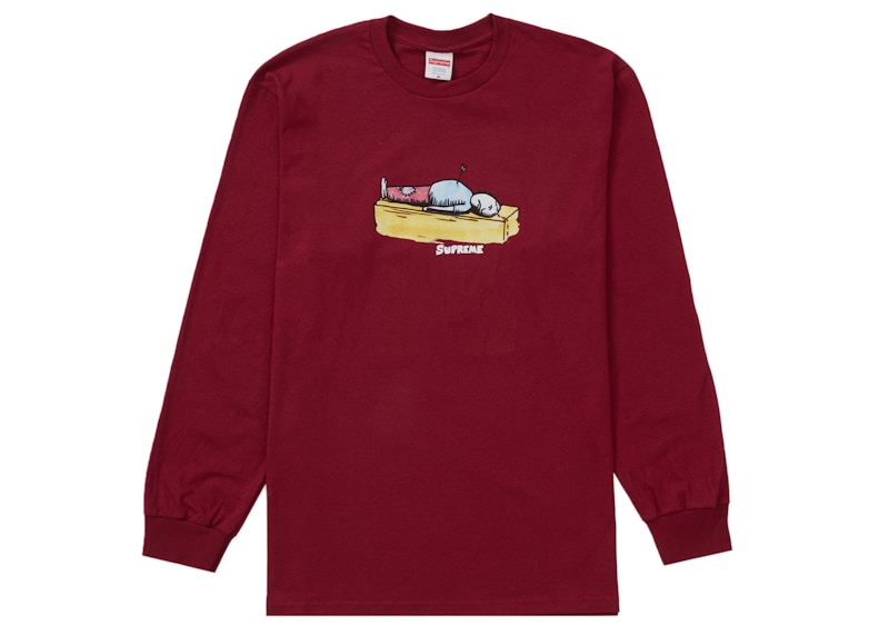 Supreme Neil Blender Arrow L/ Tee Cardinal