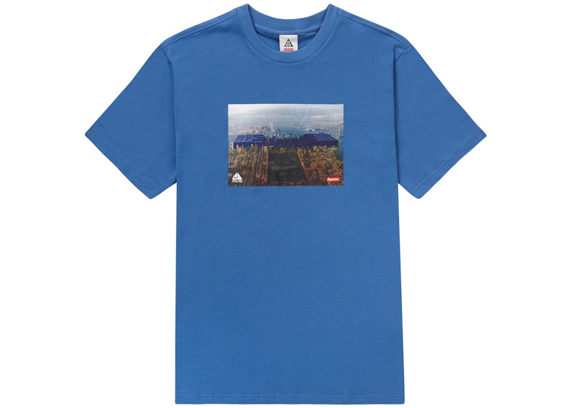 Supreme Nike ACG Grid Tee Blauw